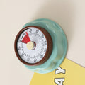 Retro Kitchen Timer with Dial and Alarm for Cooking and Baking, view 8