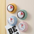 Retro Kitchen Timer with Dial and Alarm for Cooking and Baking