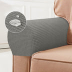 Stretch Spandex Armrest Covers for Chairs and Armchairs, Set of 2