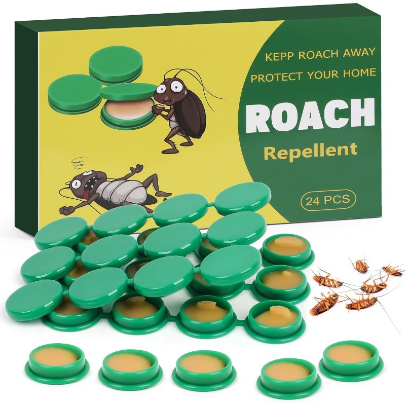 Roach Bait Discs, 24-Pack, Enclosed Housing for Indoor Placement, view 7