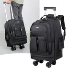 Rolling Travel Backpack with Retractable Handle and Wheels