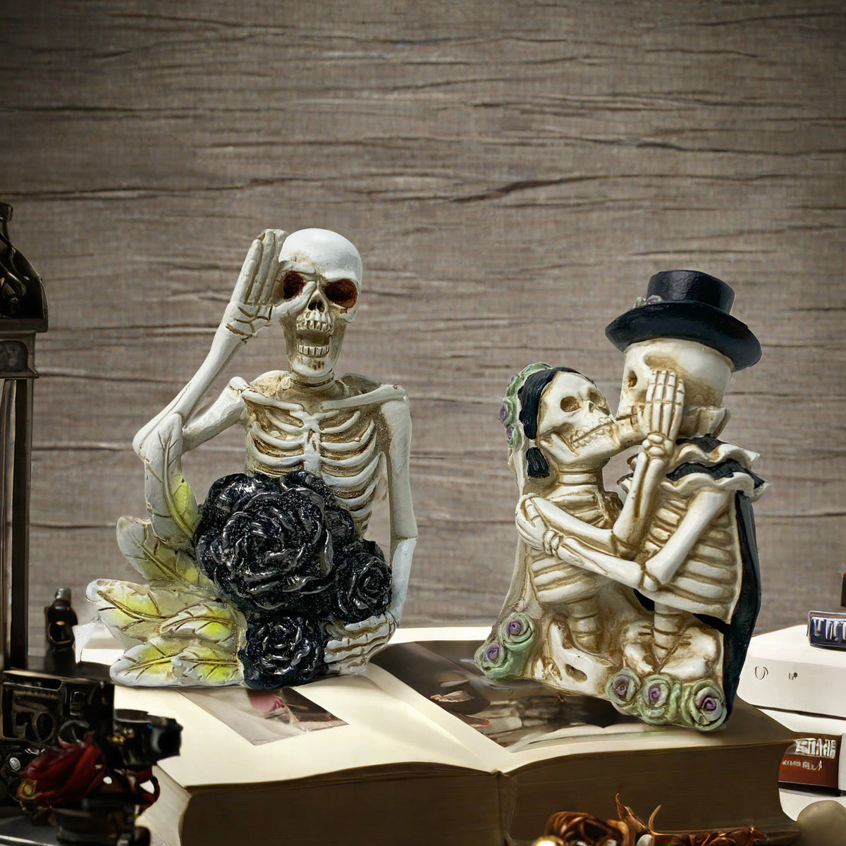 Romantic Skeleton Figure | Thrascher