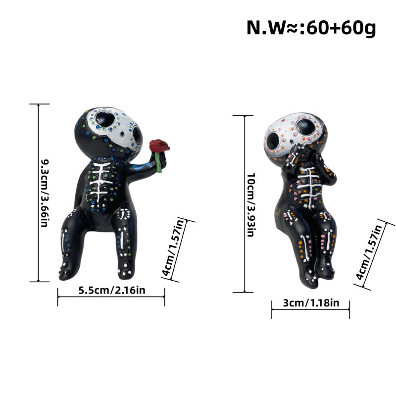 Romantic Skeleton Figure | Thrascher