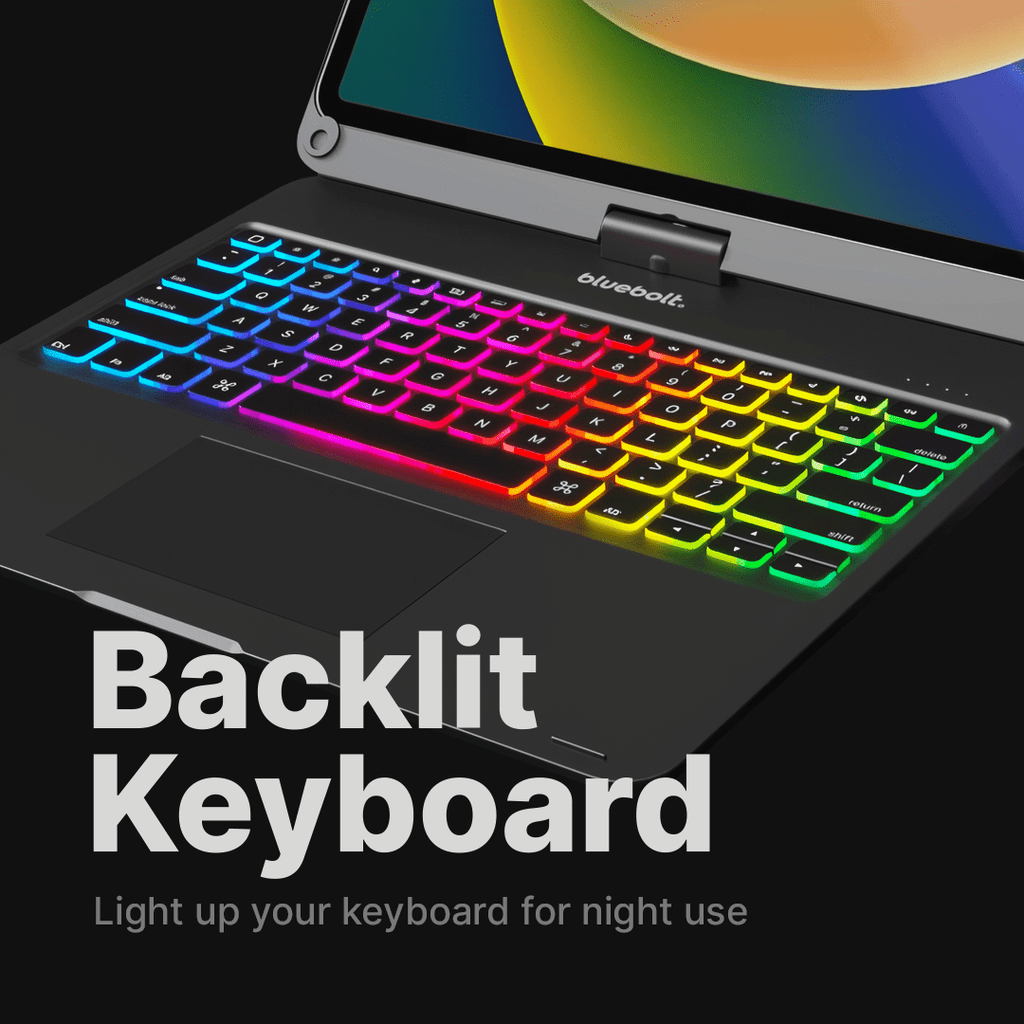 Rotating Wireless Keyboard Case for iPad, Multiple Model Fit, view 8