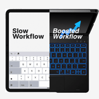 Rotating Wireless Keyboard Case for iPad, Multiple Model Fit, view 9