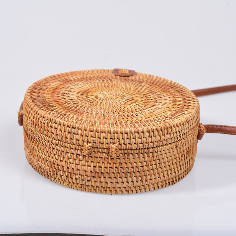 Round Basket Bag | Thrascher