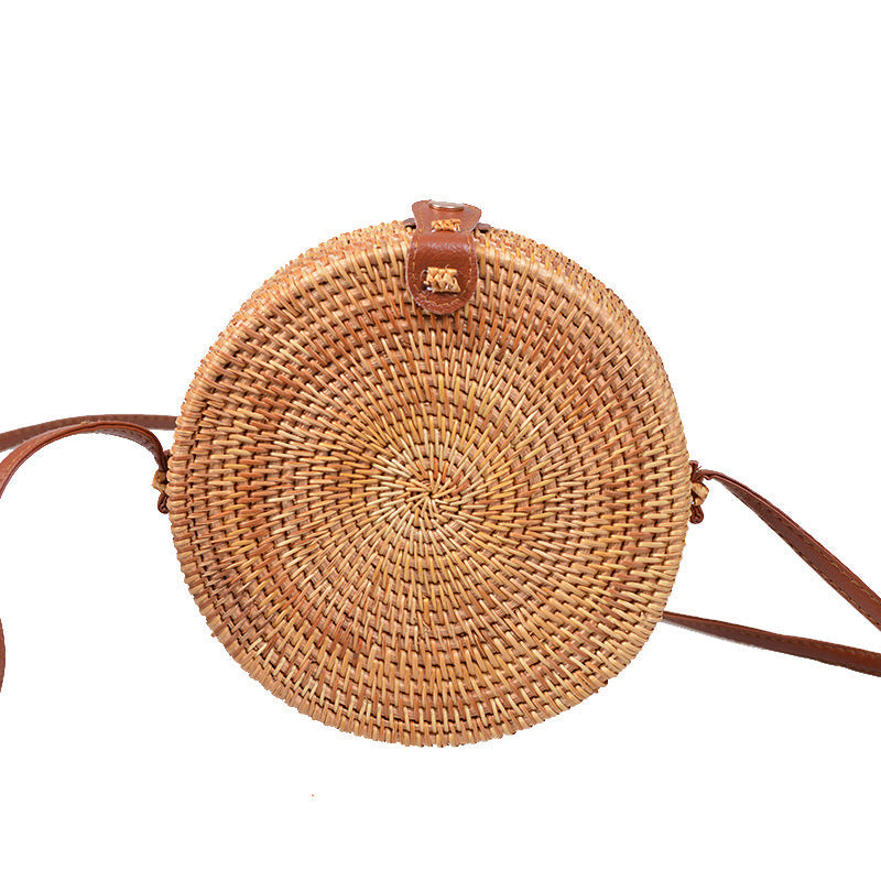 Round Basket Bag | Thrascher