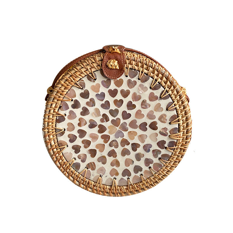 Round Bast-Handbag | Thrascher