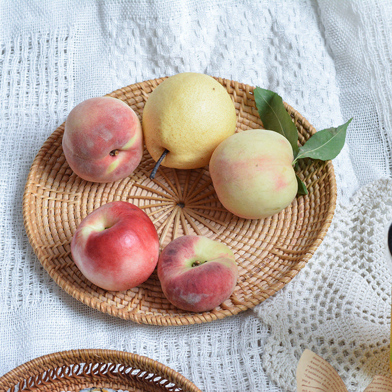 Round Decorative Plate made of Woven Material | Thrascher