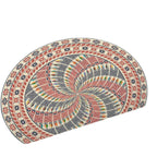 Round Geometric Area Mat | Thrascher