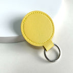 Round Leather Keyring | Thrascher