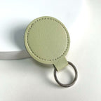 Round Leather Keyring | Thrascher