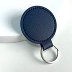 Round Leather Keyring | Thrascher