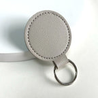 Round Leather Keyring | Thrascher