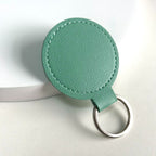 Round Leather Keyring | Thrascher