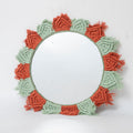 Round Macrame Wall Mirror | Thrascher
