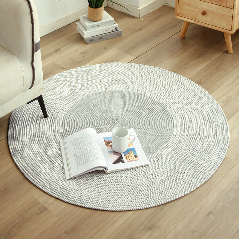 Round Natural Fiber Rugs | Thrascher
