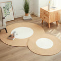 Round Natural Fiber Rugs | Thrascher