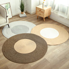 Round Natural Fiber Rugs | Thrascher