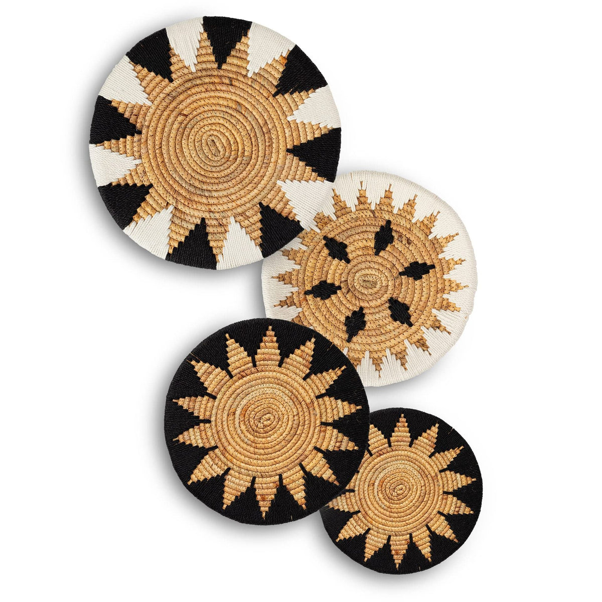 Round Table Coaster made of Natural Materials | Thrascher