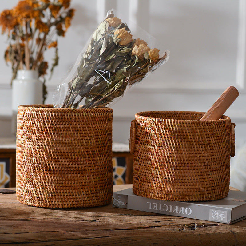 Rund Braided Storage Basket | Thrascher