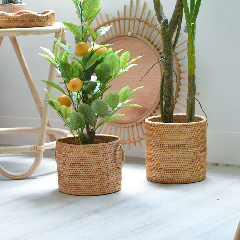 Rund Braided Storage Basket | Thrascher