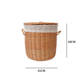 Rundkorb Woven Natural Fiber Soft Textile | Thrascher