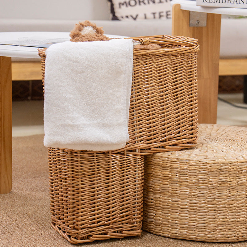 Rustic Basket with Practical Carrying Handle | Thrascher