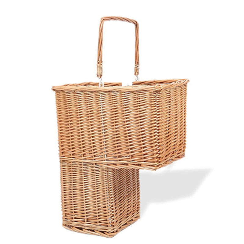 Rustic Basket with Practical Carrying Handle | Thrascher