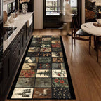Rustic Outdoor Adventure Area Mat | Thrascher