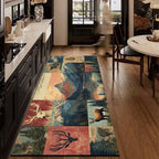 Rustic Outdoor Adventure Area Mat | Thrascher