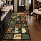 Rustic Outdoor Adventure Area Mat | Thrascher