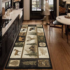 Rustic Outdoor Adventure Area Mat | Thrascher