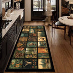 Rustic Outdoor Adventure Area Mat | Thrascher