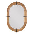 Rustic Oval Decorative Wall Mirror | Thrascher
