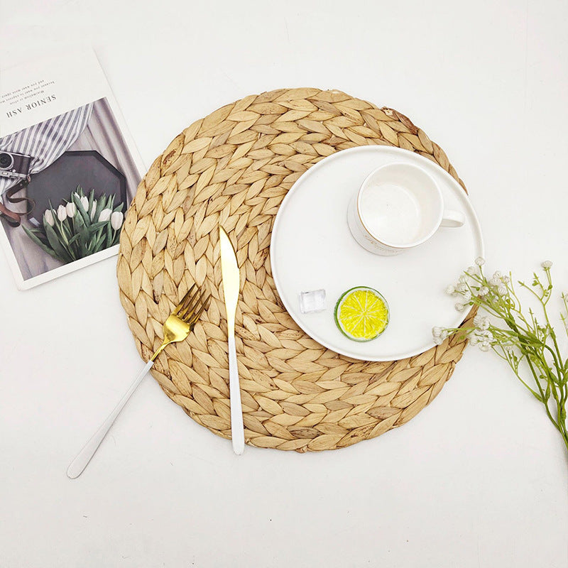 Rustic Round Weaving Coaster | Thrascher