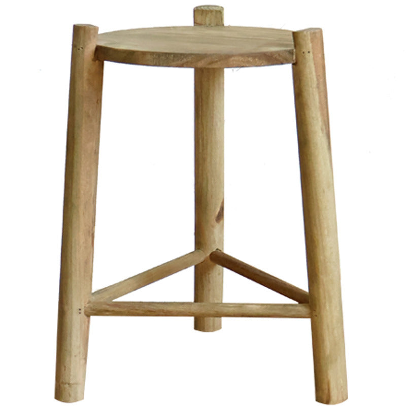 Rustic Wooden Stool | Thrascher