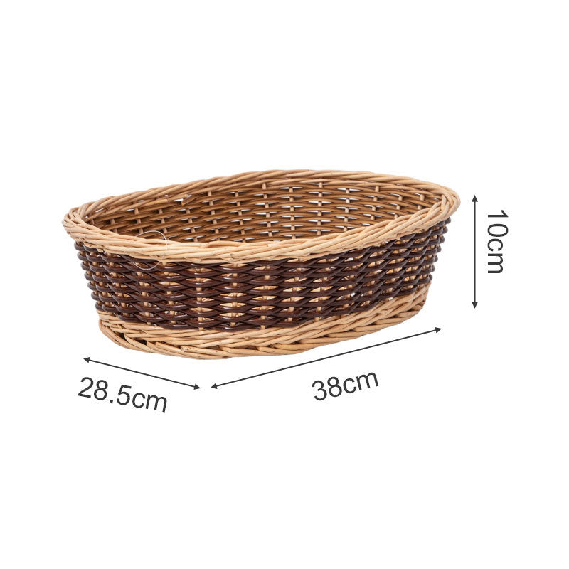 Rustic Woven Basket | Thrascher