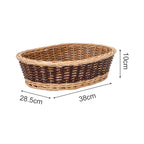Rustic Woven Basket | Thrascher