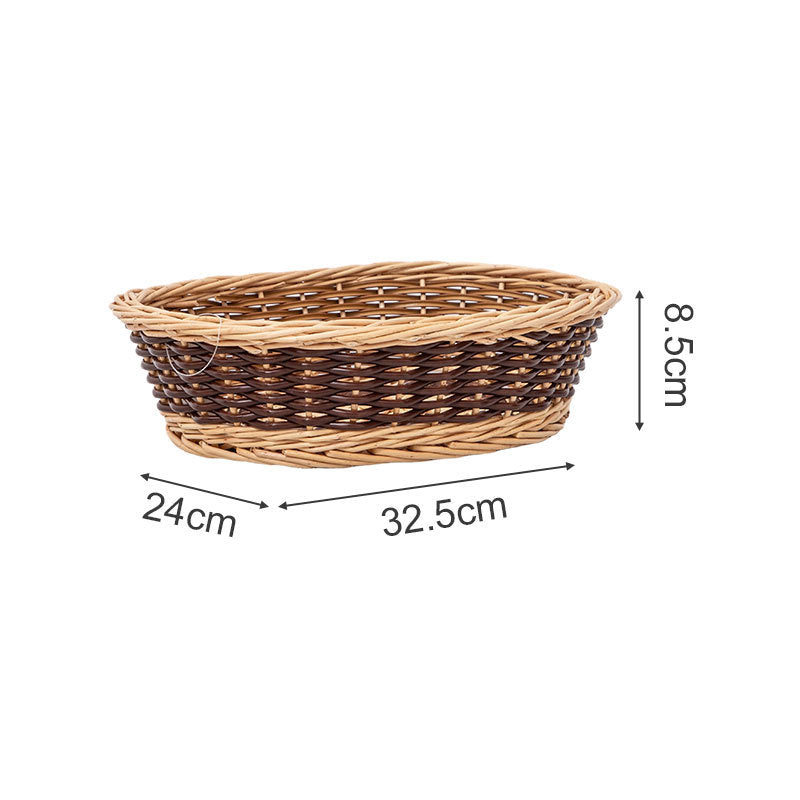 Rustic Woven Basket | Thrascher