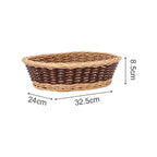 Rustic Woven Basket | Thrascher