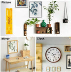 Hanging Picture Tool with Built-In Level, Marking Pins and Hardware