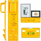 Hanging Picture Tool with Built-In Level, Marking Pins and Hardware