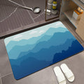 Scenic Mountain Landscape Bath Mat | Thrascher