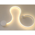 Sculptural LED Wave Wall Lamp | Thrascher