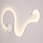 Sculptural LED Wave Wall Lamp | Thrascher
