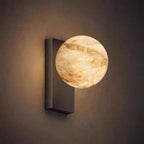 Sculptural Moon Globe Wall Lamp | Thrascher