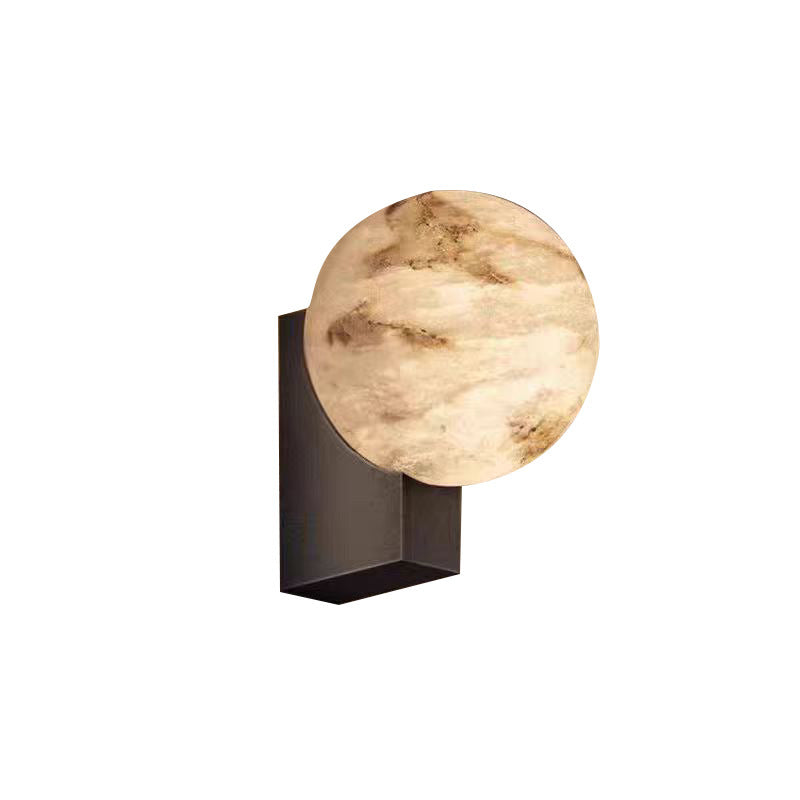Sculptural Moon Globe Wall Lamp | Thrascher
