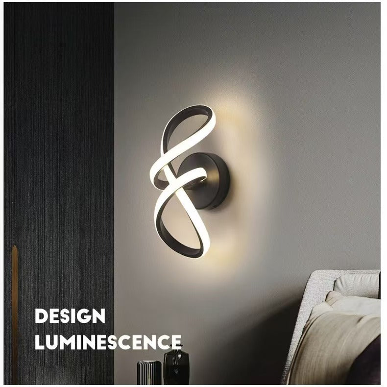 Sculptural Violin Key LED Ambient Wall Light | Thrascher