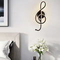 Sculptural Violin Key LED Ambient Wall Light | Thrascher